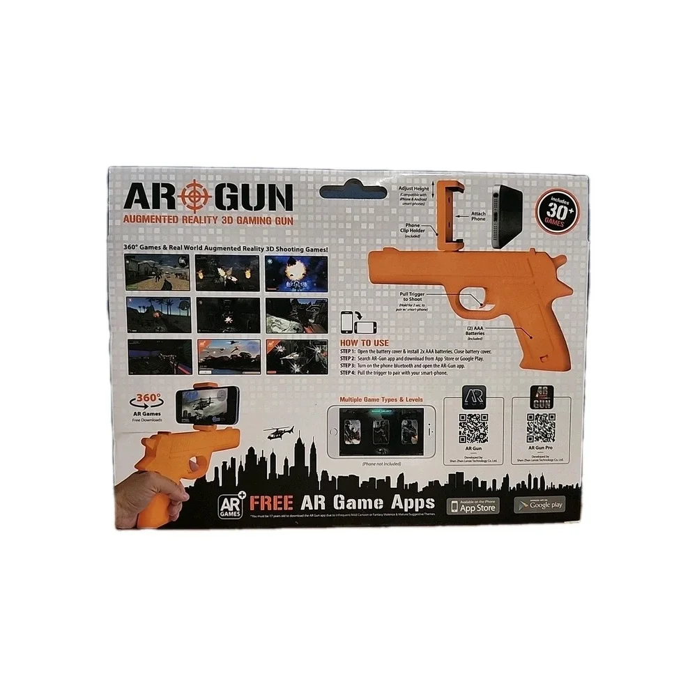 AR Games‎ Augmented Reality 3D Gaming Gun New Advanced Technology